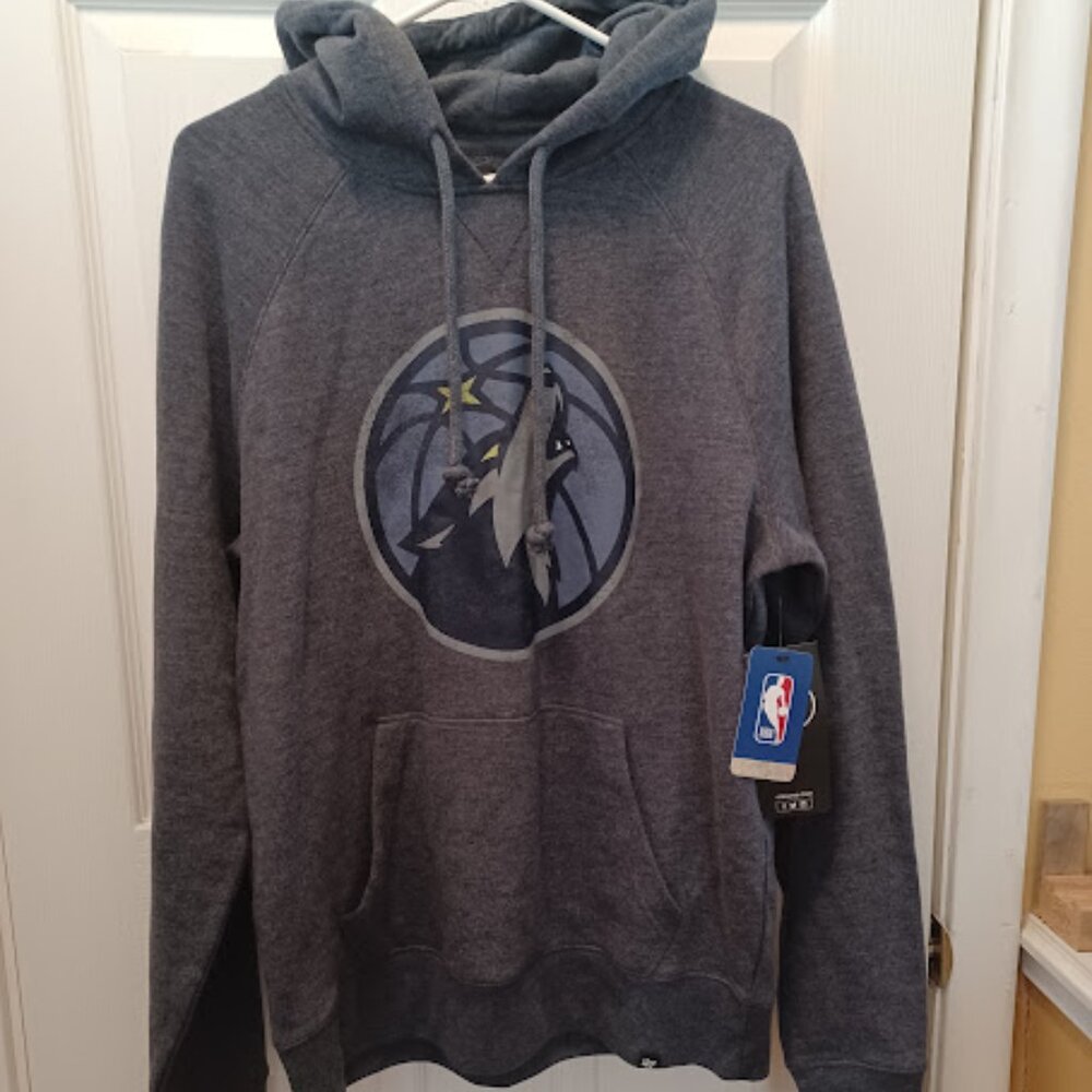 NEW Minnesota Timberwolves Hoodie/Sweatshirt *TAGS ON* Size L - 47 Series
